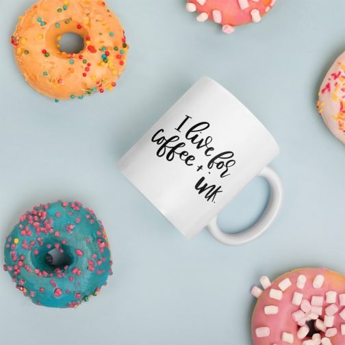 Coffee and Ink white glossy 11oz mug - Image 5